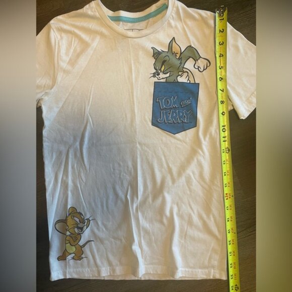 Tom and Jerry White T-Shirt - Picture 5 of 5